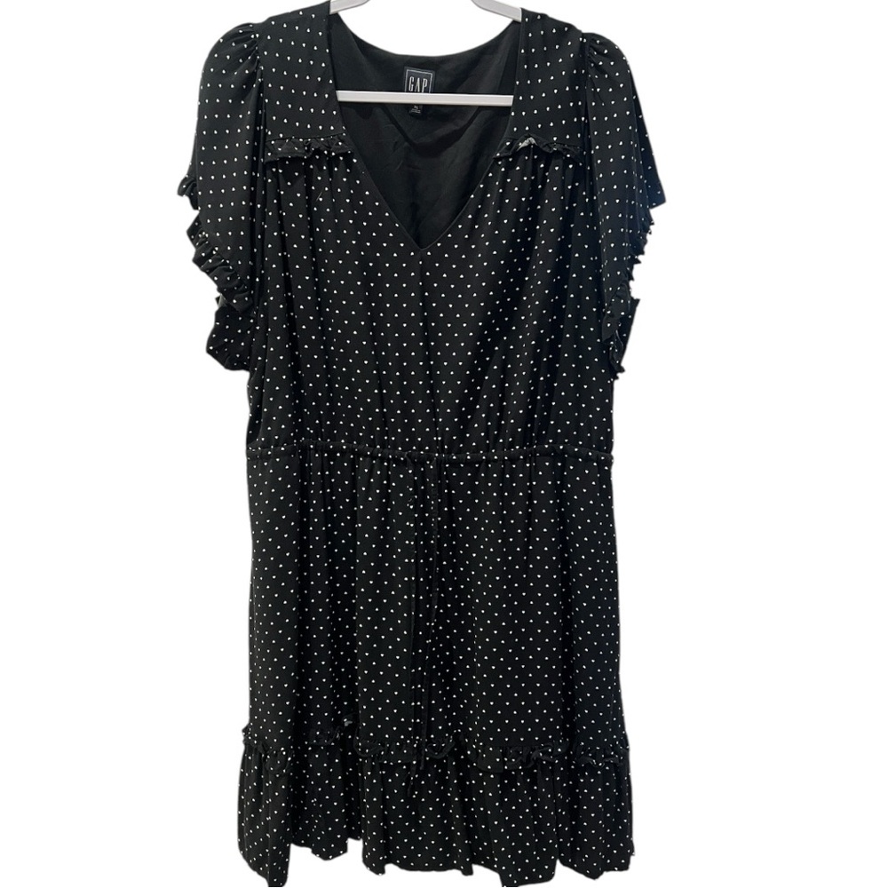 GAP Black Polka Dot Women's Dress